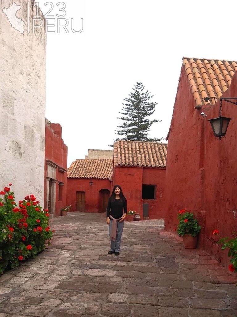 Pasaje del Convento Santa Catalina en Arequipa